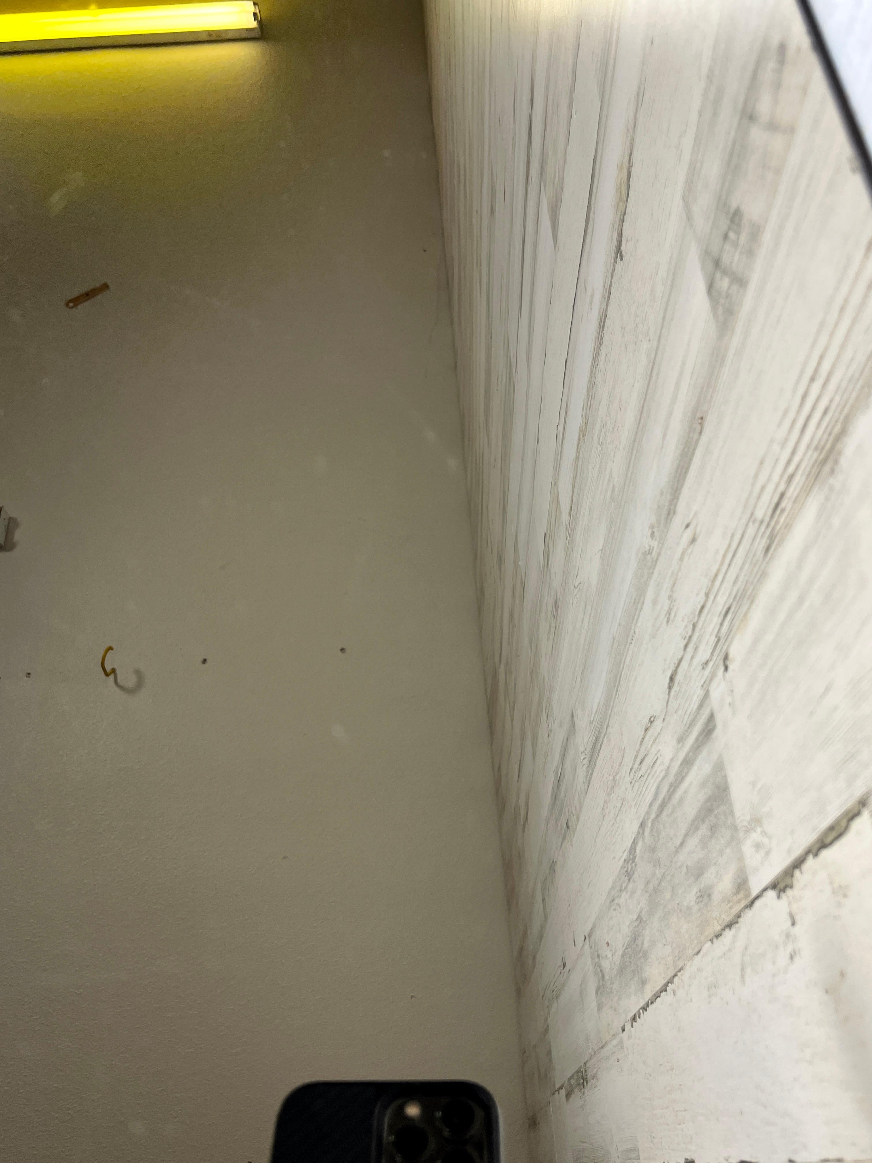 Vintage Diamond Pattern Bronze Mirrored Floating Night Stands For Sale