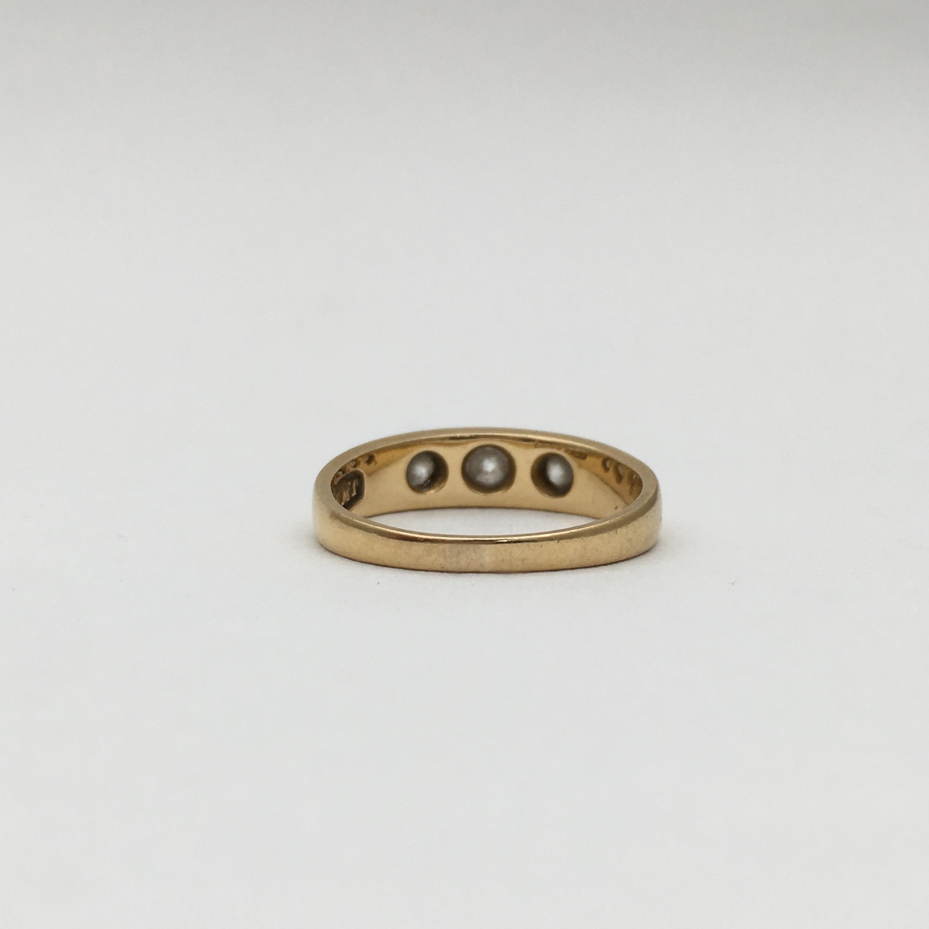 gypsy set diamond band