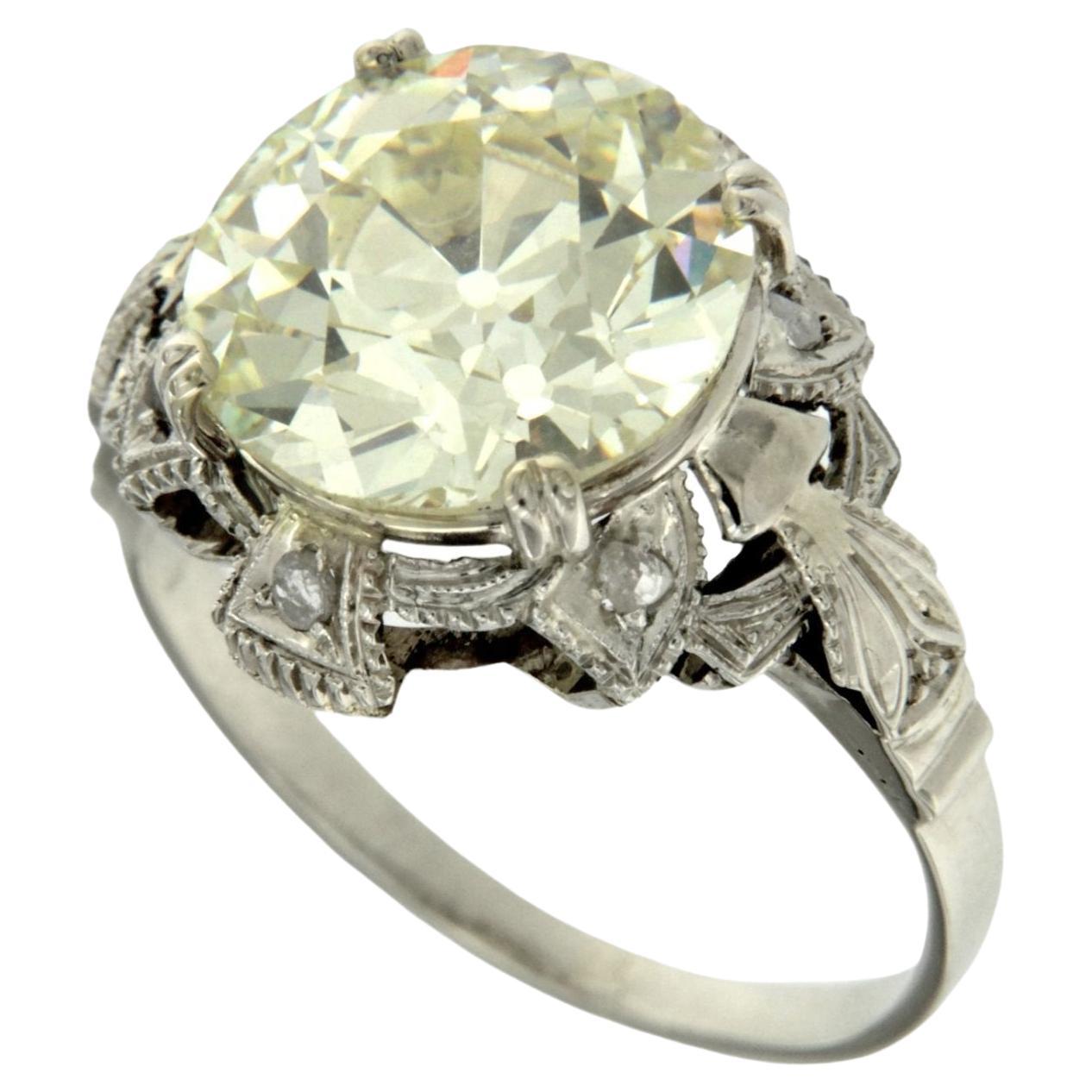 Vintage Diamond Ring For Sale