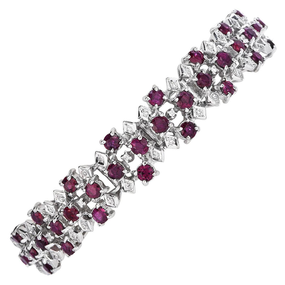 Antique Ruby Bracelets 1,755 For Sale at 1stDibs vintage ruby bracelet, natural ruby