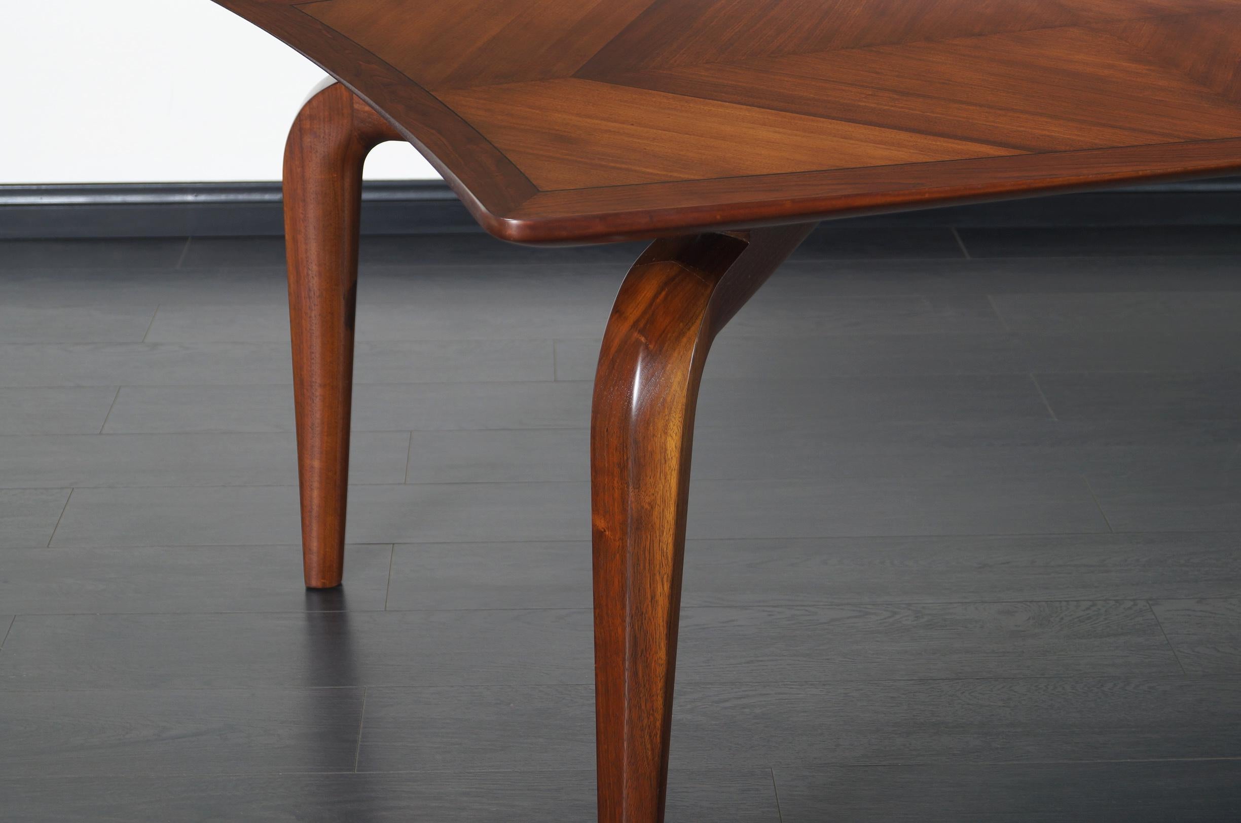 diamond shaped dining table