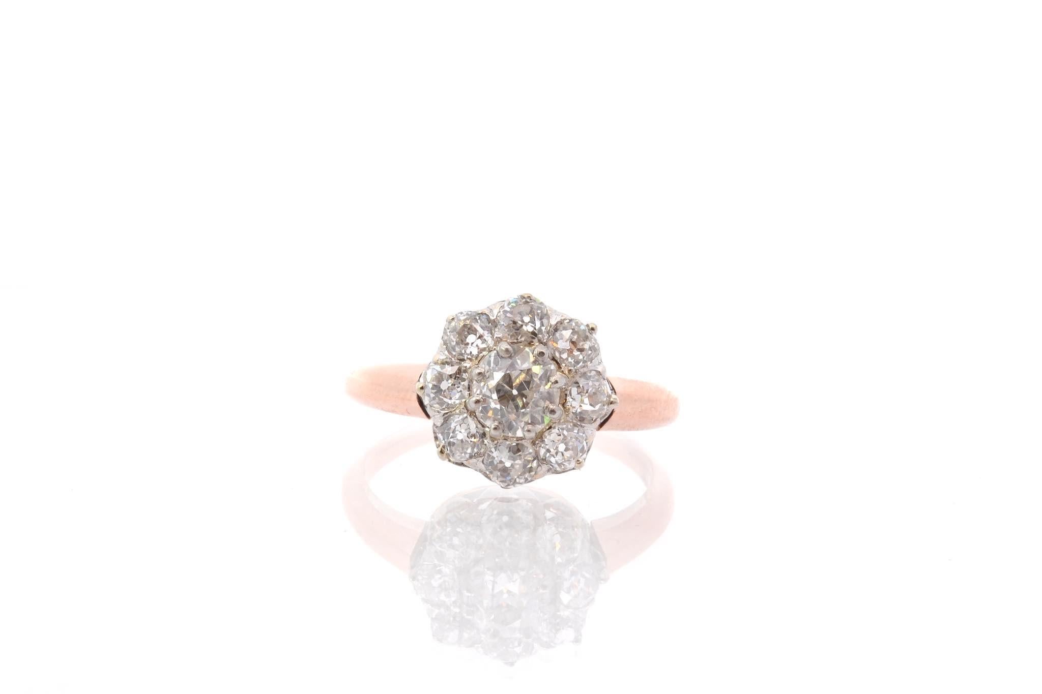 Bague Chopard Happy Diamond 3 ors et diamant Bague Chopard Happy Diamond 3 ors et diamant