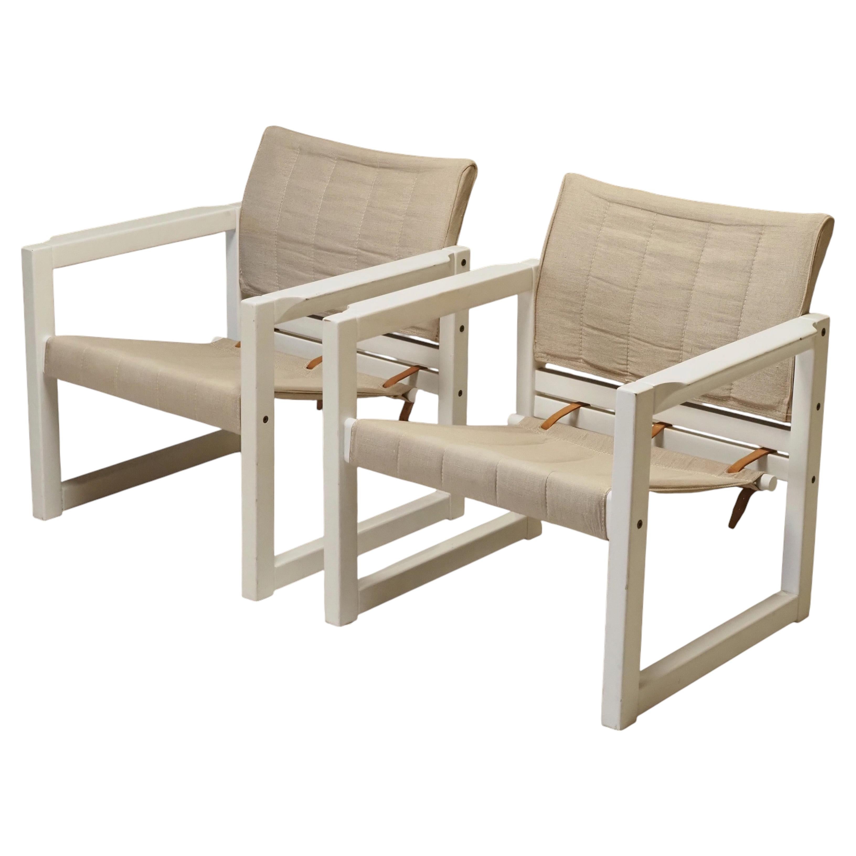 chaises vintage Diana Safari par Karin Mobring en vente