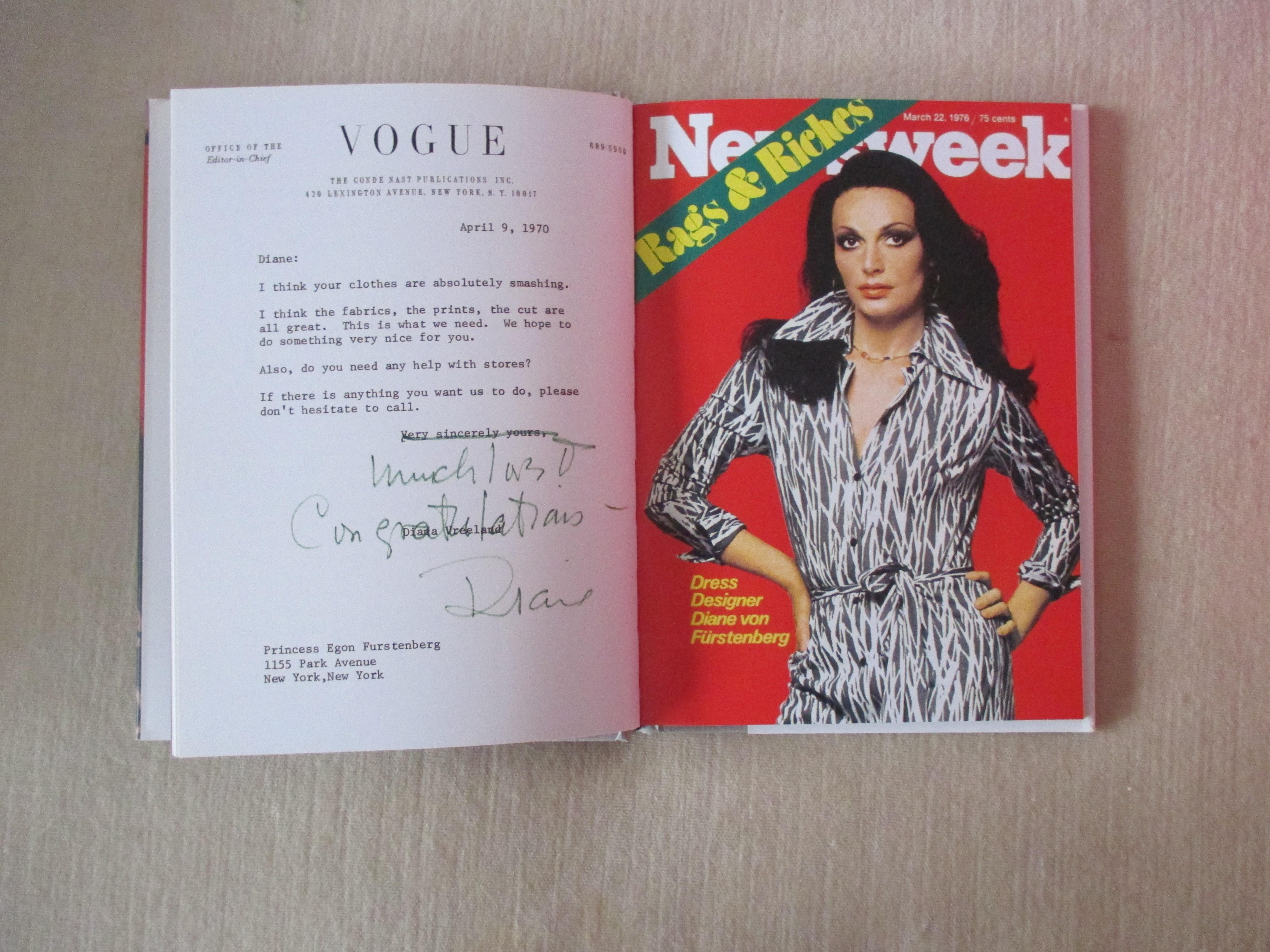 Vintage Diane Von Furstenberg book: The Wrap
Diane von Furstenberg arrived in the fashion world in 1972 with her simple knit jersey wrap dresses. By 1976, Diane had sold more than 5 million of her signature wrap dresses, which had come to symbolize