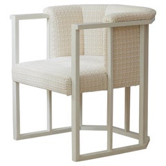 Vintage Dieter Knoll Armchair Fendi Casa upholstery