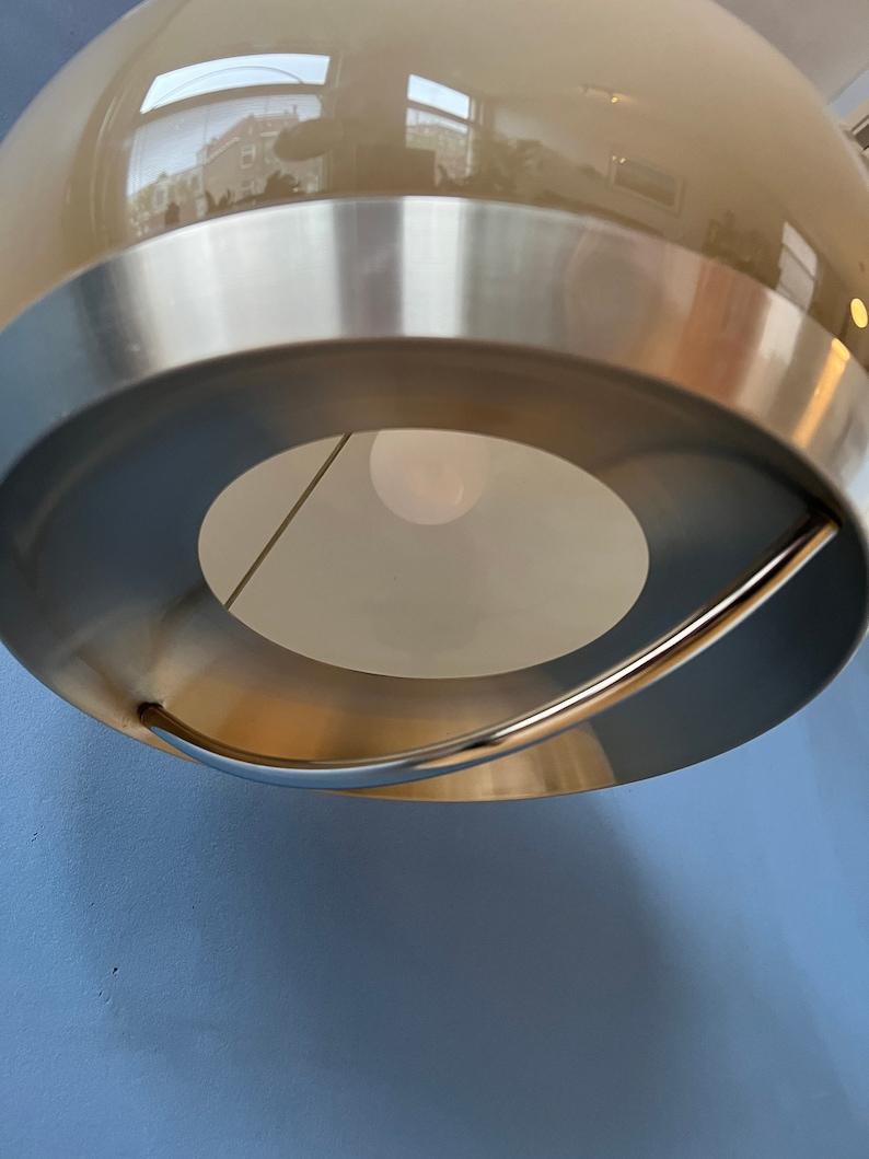 20th Century Vintage Dijkstra Guzzini Style Space Age Mushroom Pendant Lamp, 1970s