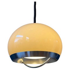 Vintage Dijkstra Guzzini-Pendelleuchte im Space Age-Stil mit Pilzmotiv, 1970er Jahre