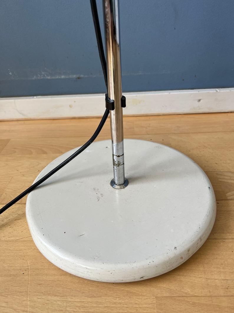Vintage Dijkstra Mushroom Floor Lamp with White Acrylic Glass Shade, 1970s For Sale 5