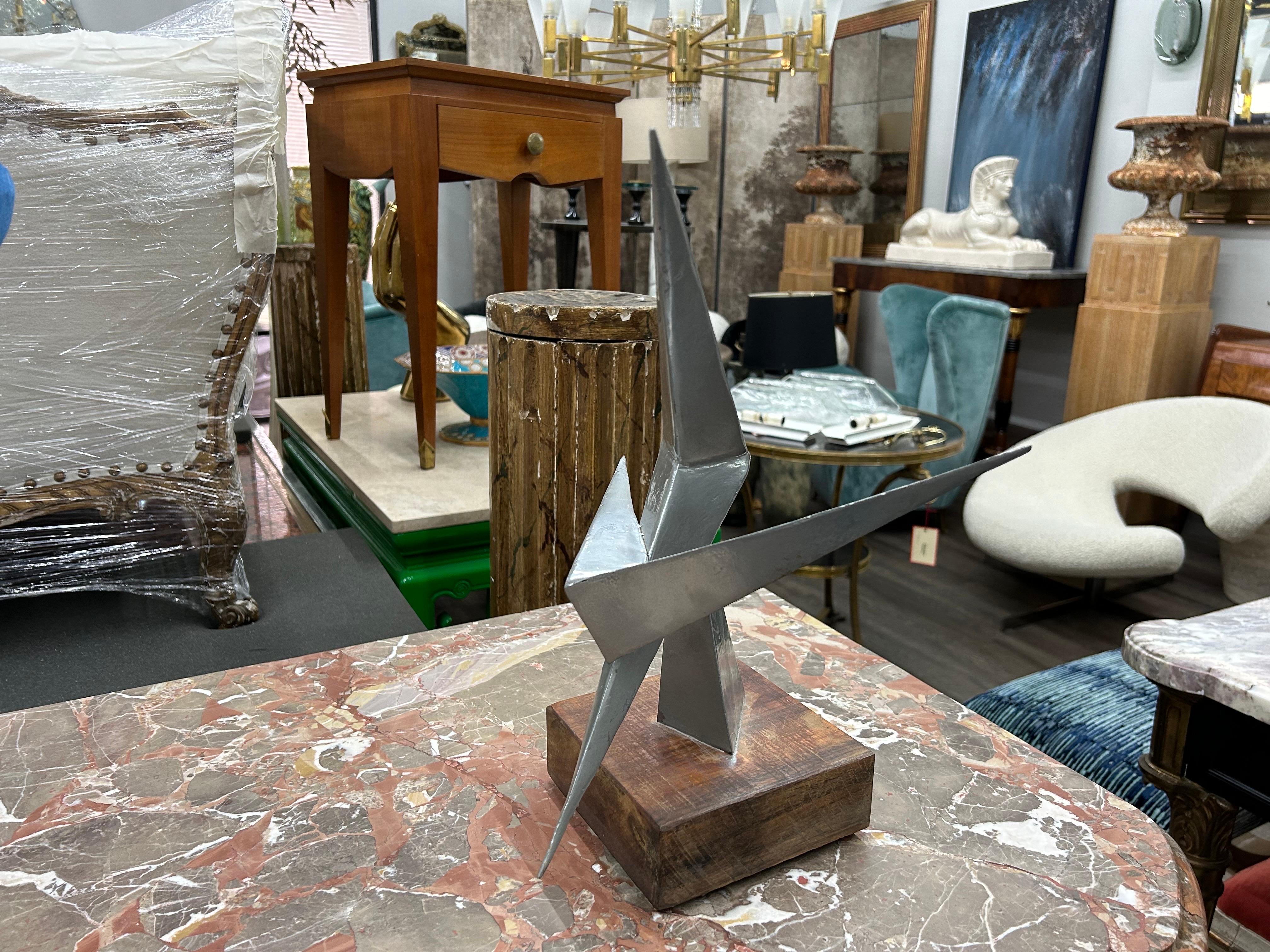 Sconosciuto Scultura astratta dimensionale vintage in vendita