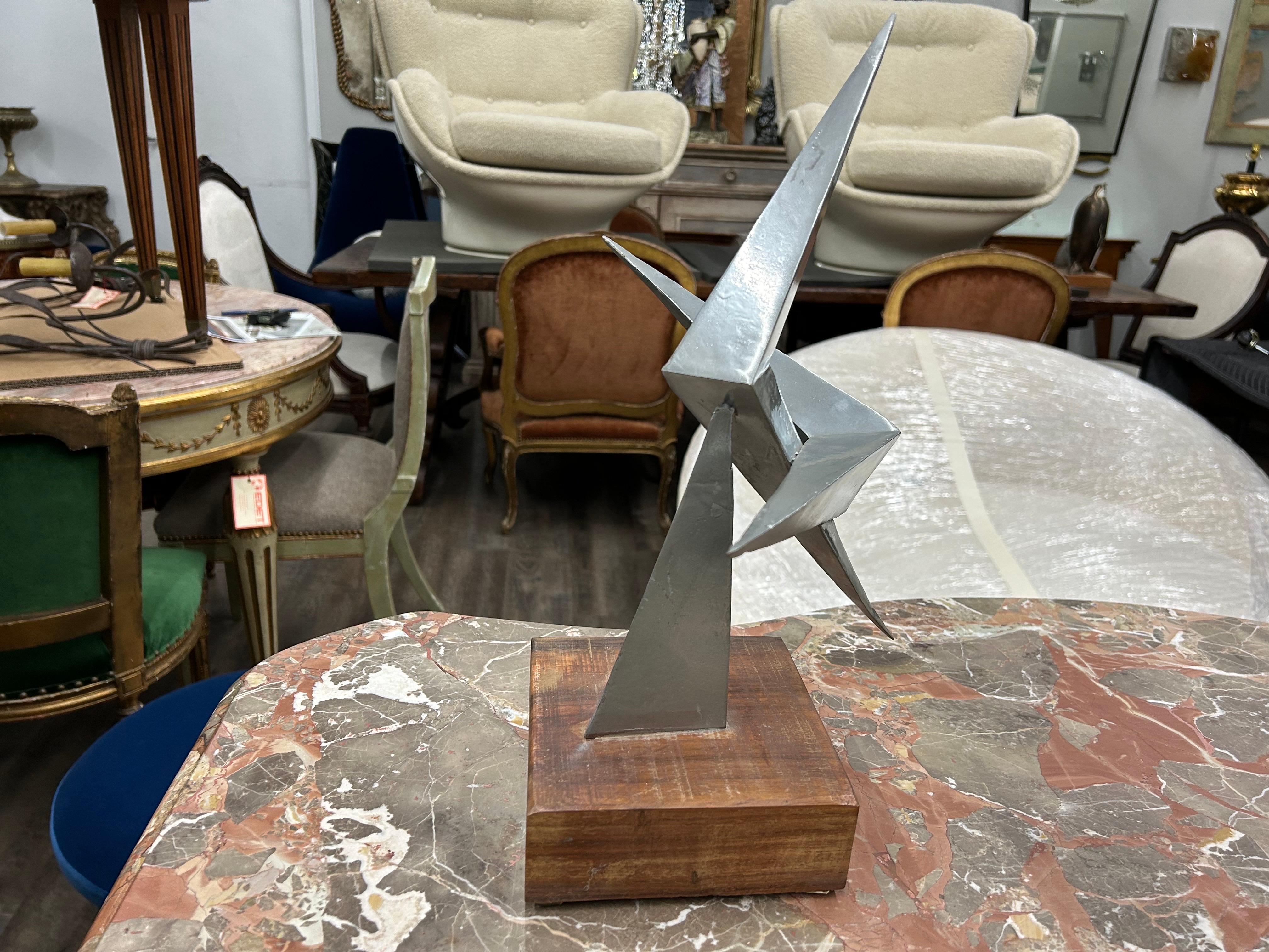 Fine XX secolo Scultura astratta dimensionale vintage in vendita