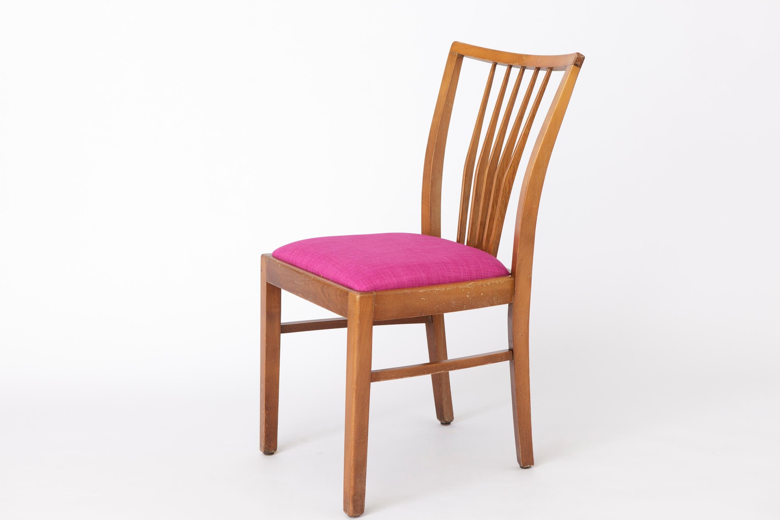 Polished Vintage Dining Chairs 1960s