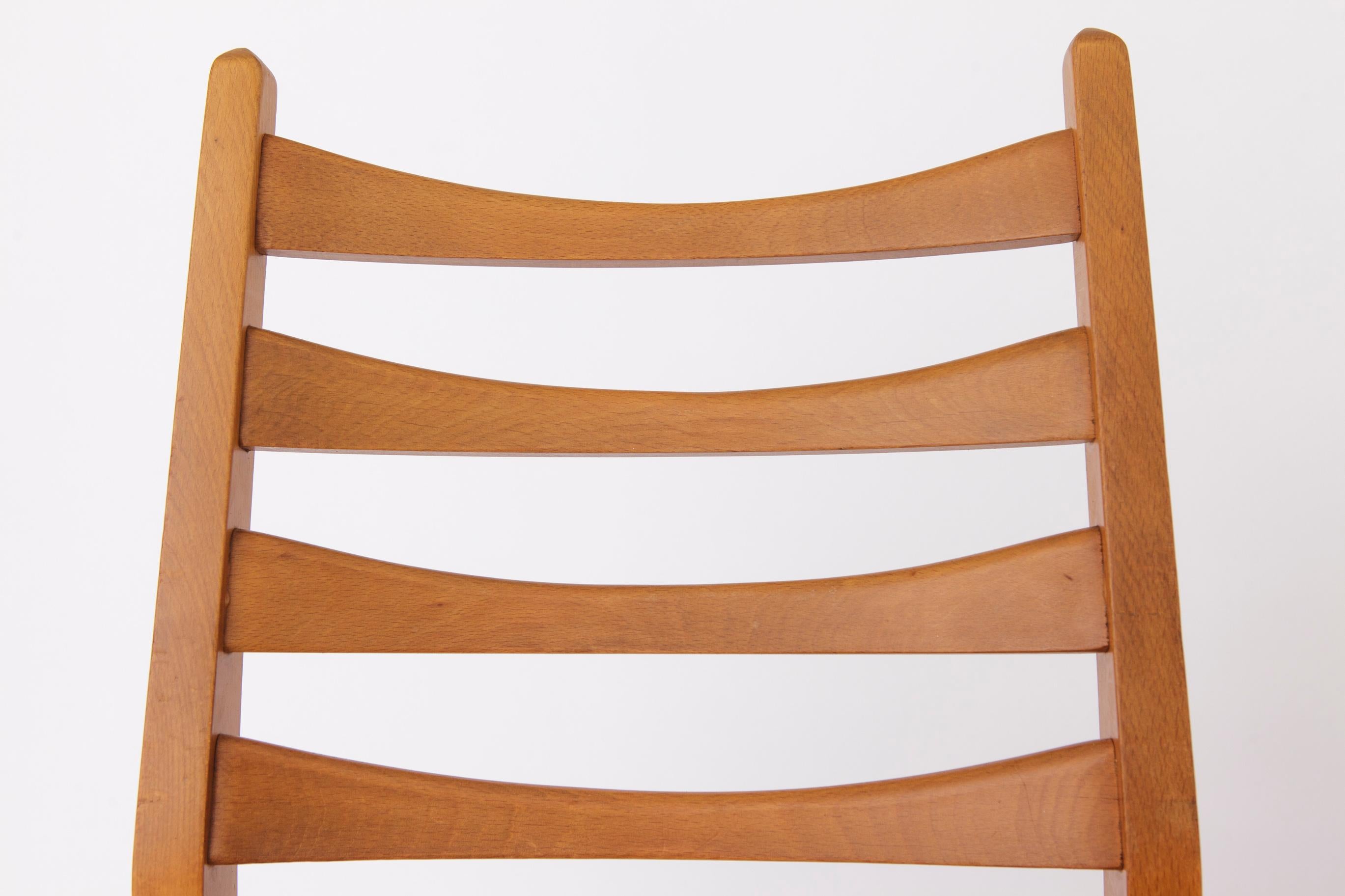 Polished Vintage Dining Chairs 1960s - German Style For Sale