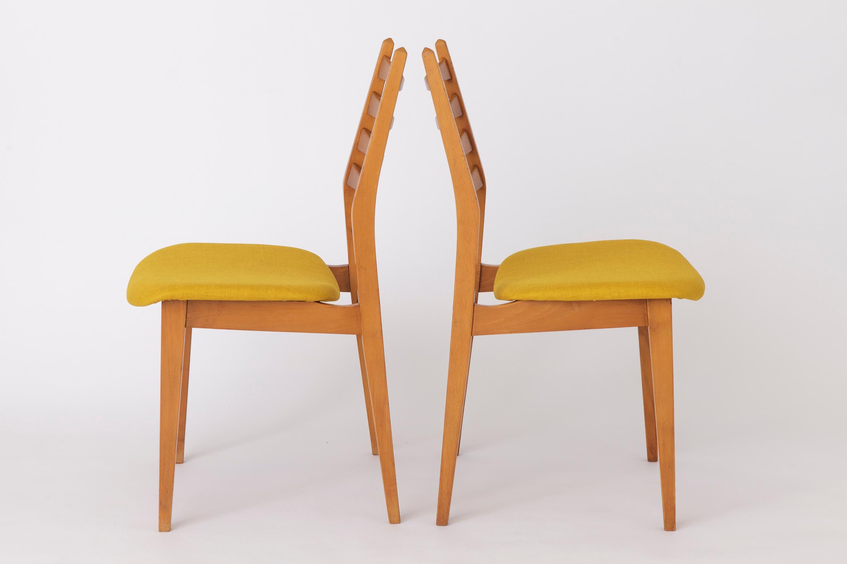 Vintage Dining Chairs 1960s - German Style In Good Condition For Sale In Hannover, DE