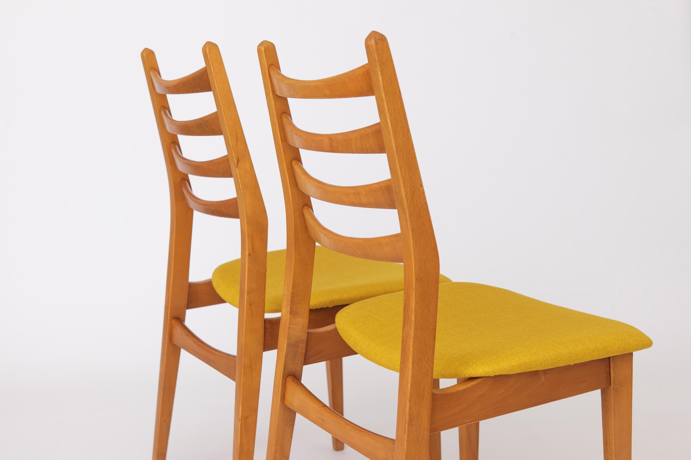 Teak Vintage Dining Chairs 1960s - German Style For Sale