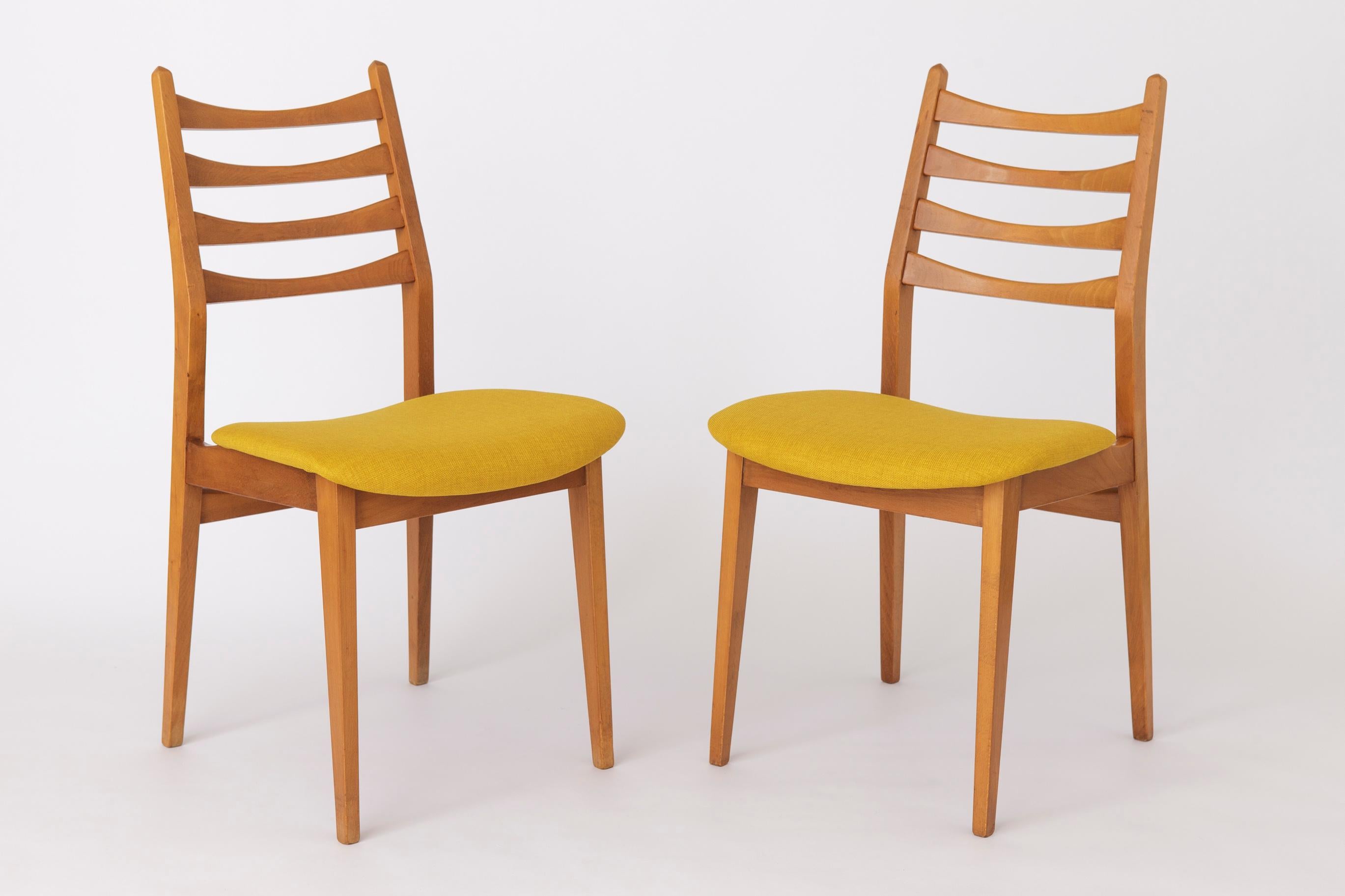 Vintage Dining Chairs 1960s - German Style For Sale 1