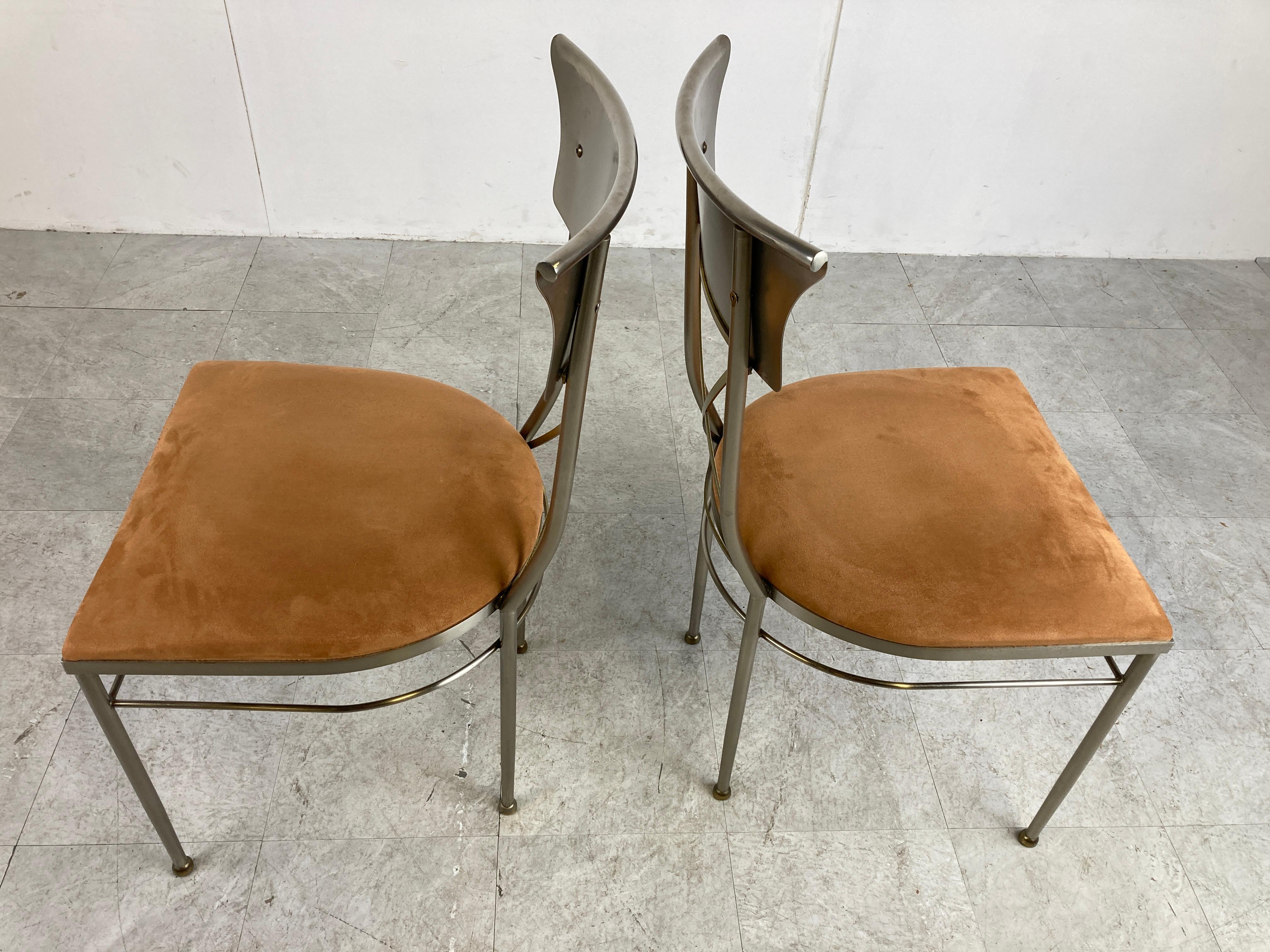Vintage Dining Chairs by Belgo Chrom, Set of 4, 1970s 4
