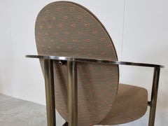 Vintage Dining Chairs by Belgo Chrom, Set of 4, 1980s