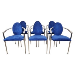 Vintage Dining Chairs by Belgo Chrom, Set of 6, 1980s
