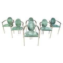 Vintage-Esszimmerstühle von Belgochrom,  1980s