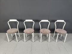 Vintage dining chairs by Calligaris, 1980s