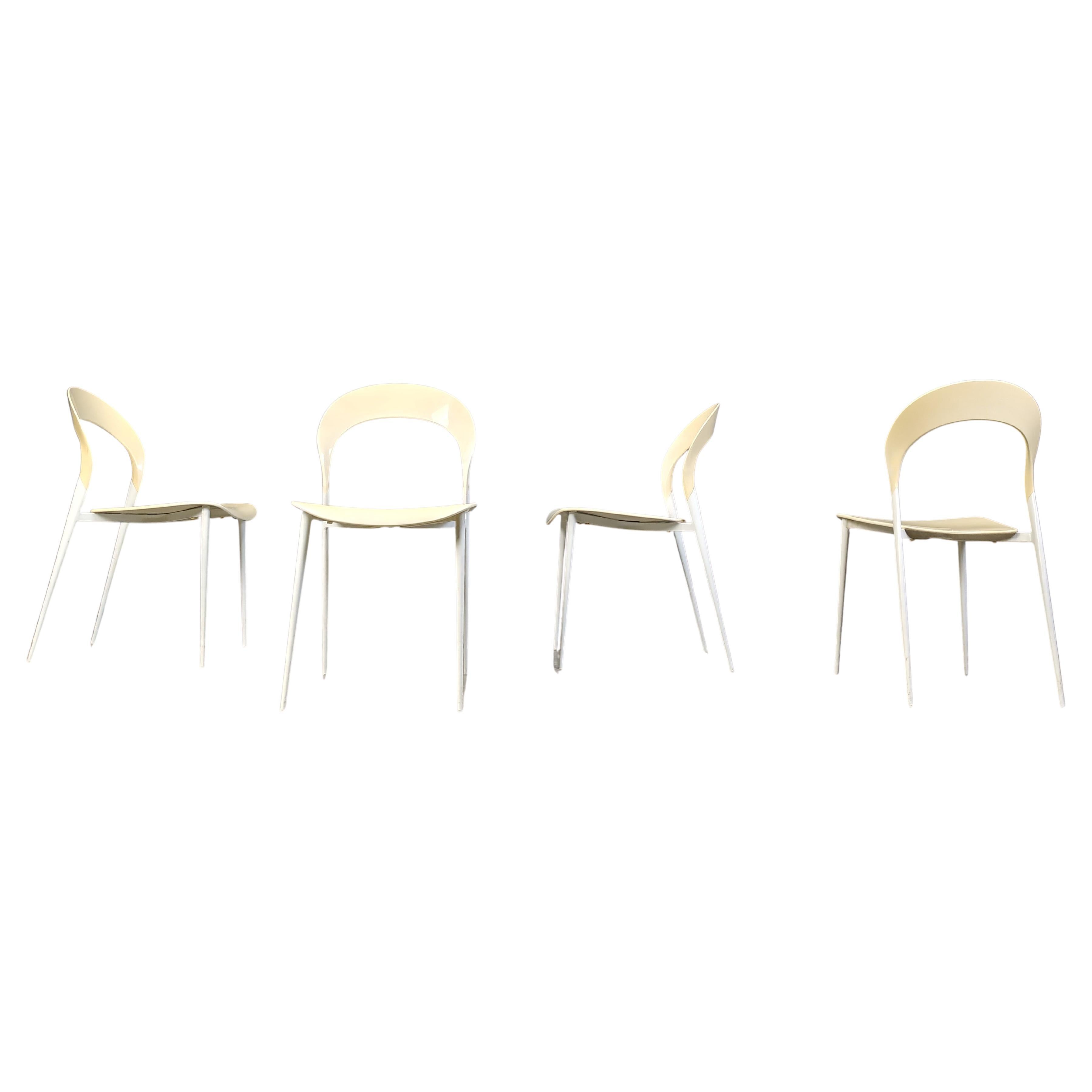 Sedie da pranzo vintage di Calligaris, anni '80 - set da 4