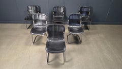Vintage dining chairs by cidue set of 6, 1970s
