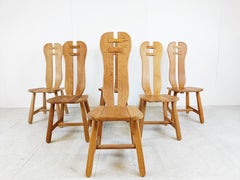 Vintage Dining Chairs by Depuydt, Belgium, 1960s