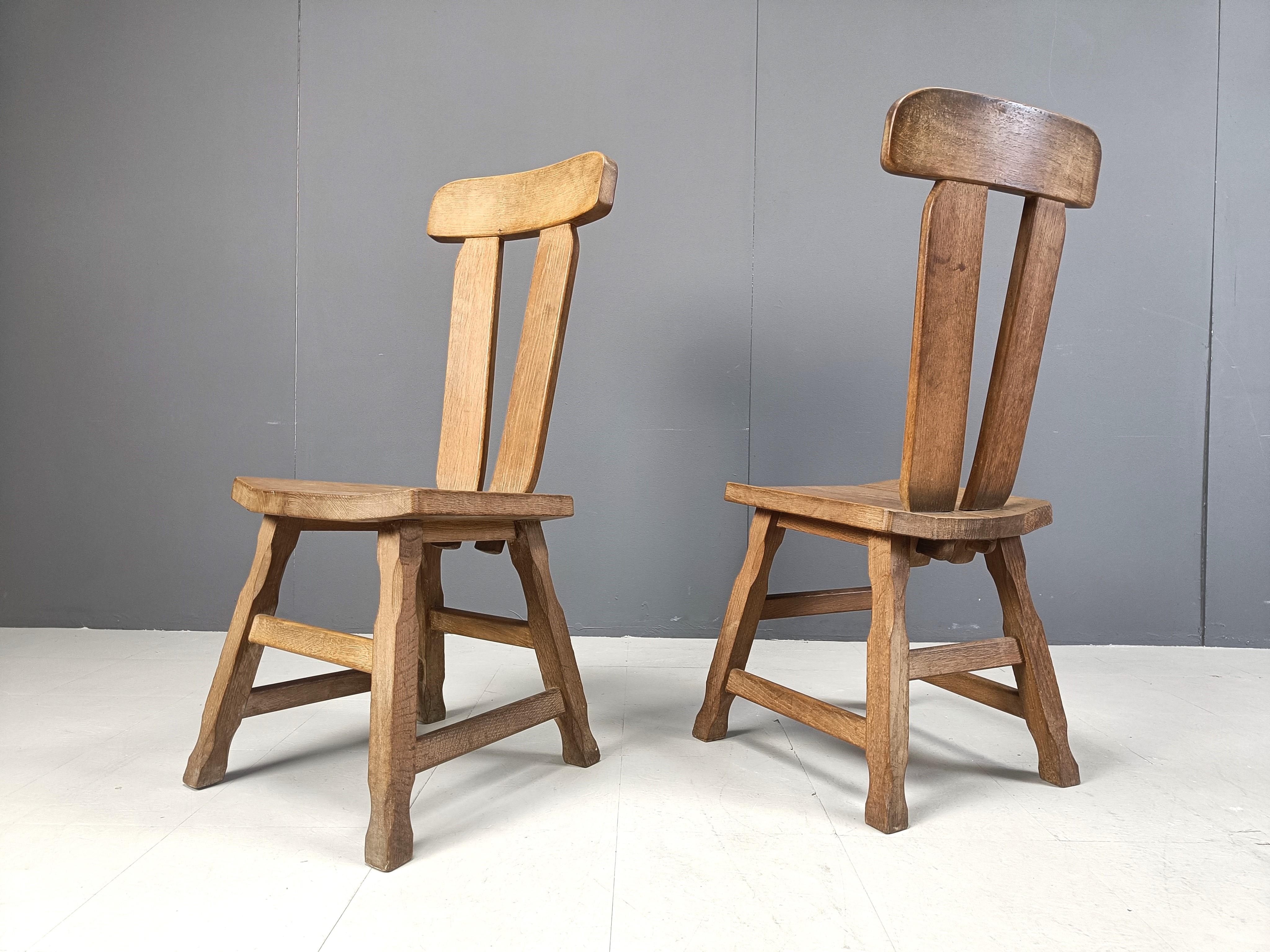 Vintage dining chairs by Depuydt, set of 8 - 1960s 2