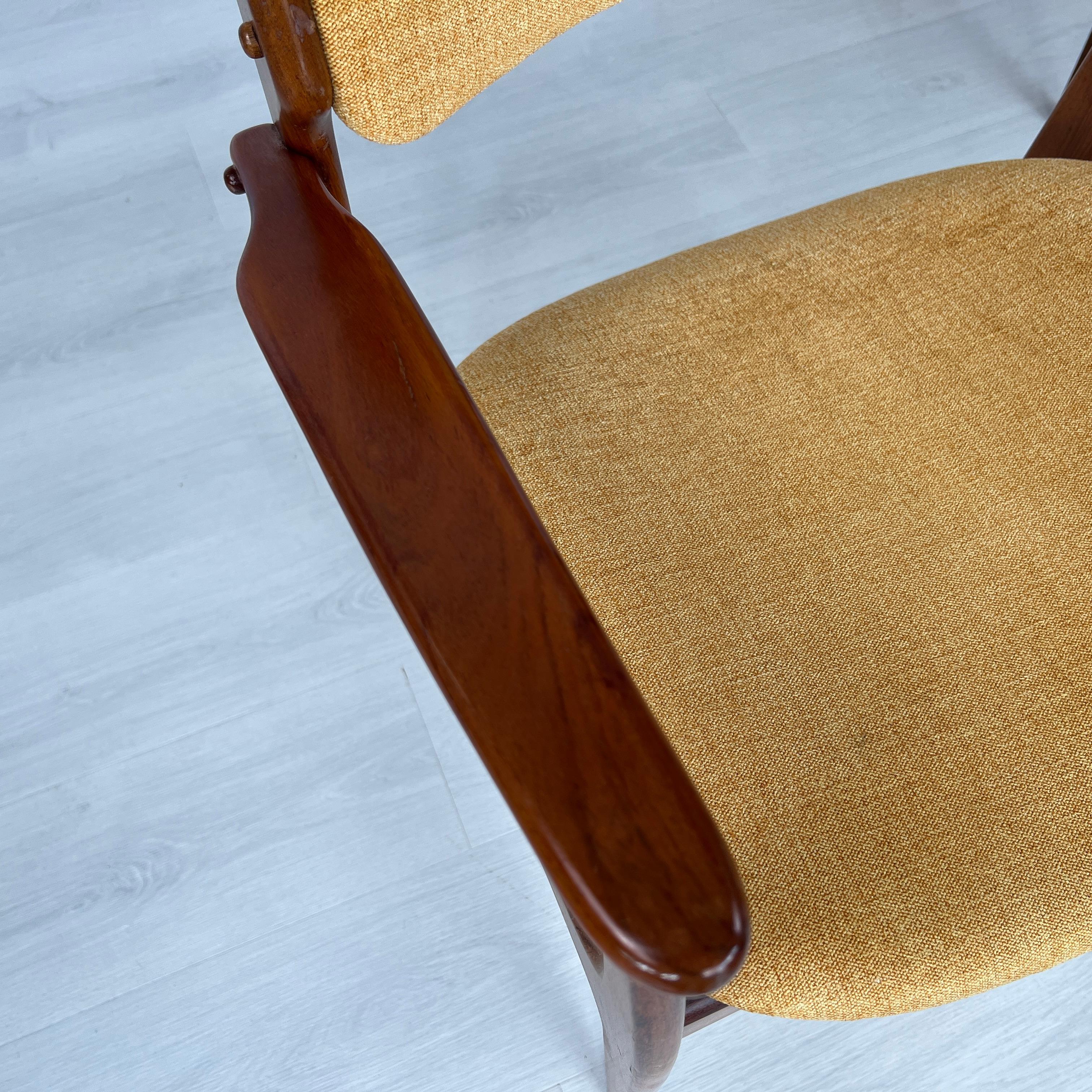 Vintage Dining Chairs by E. Buch for o.d. Møbler a-S – Set of 9 in vendita 8