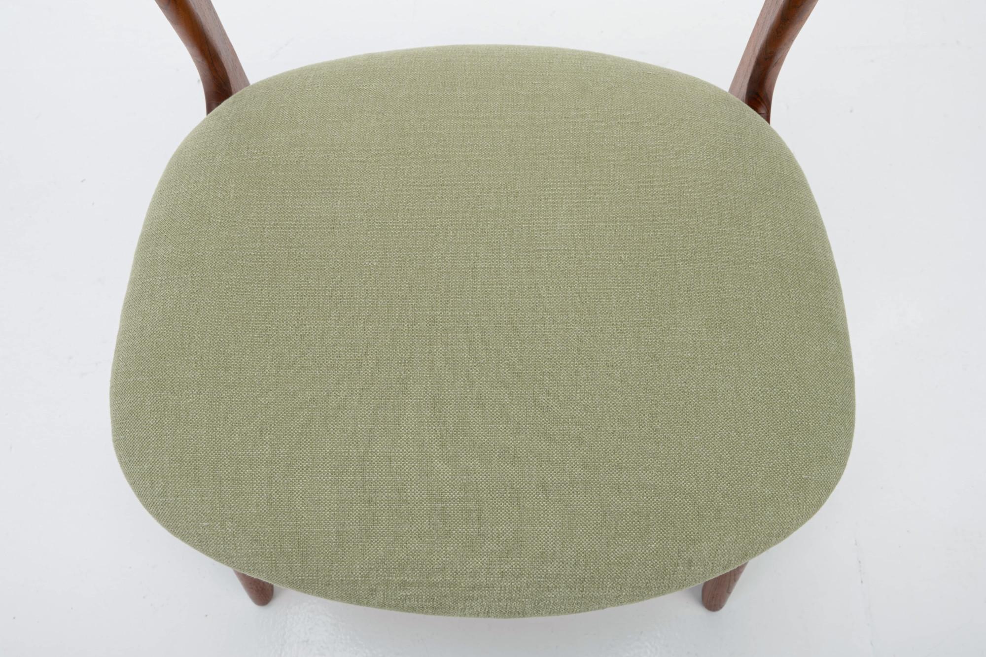Vintage Dining Chairs by Erik Buch for Christian Christensen Møbelfabrik, 1960s For Sale 7