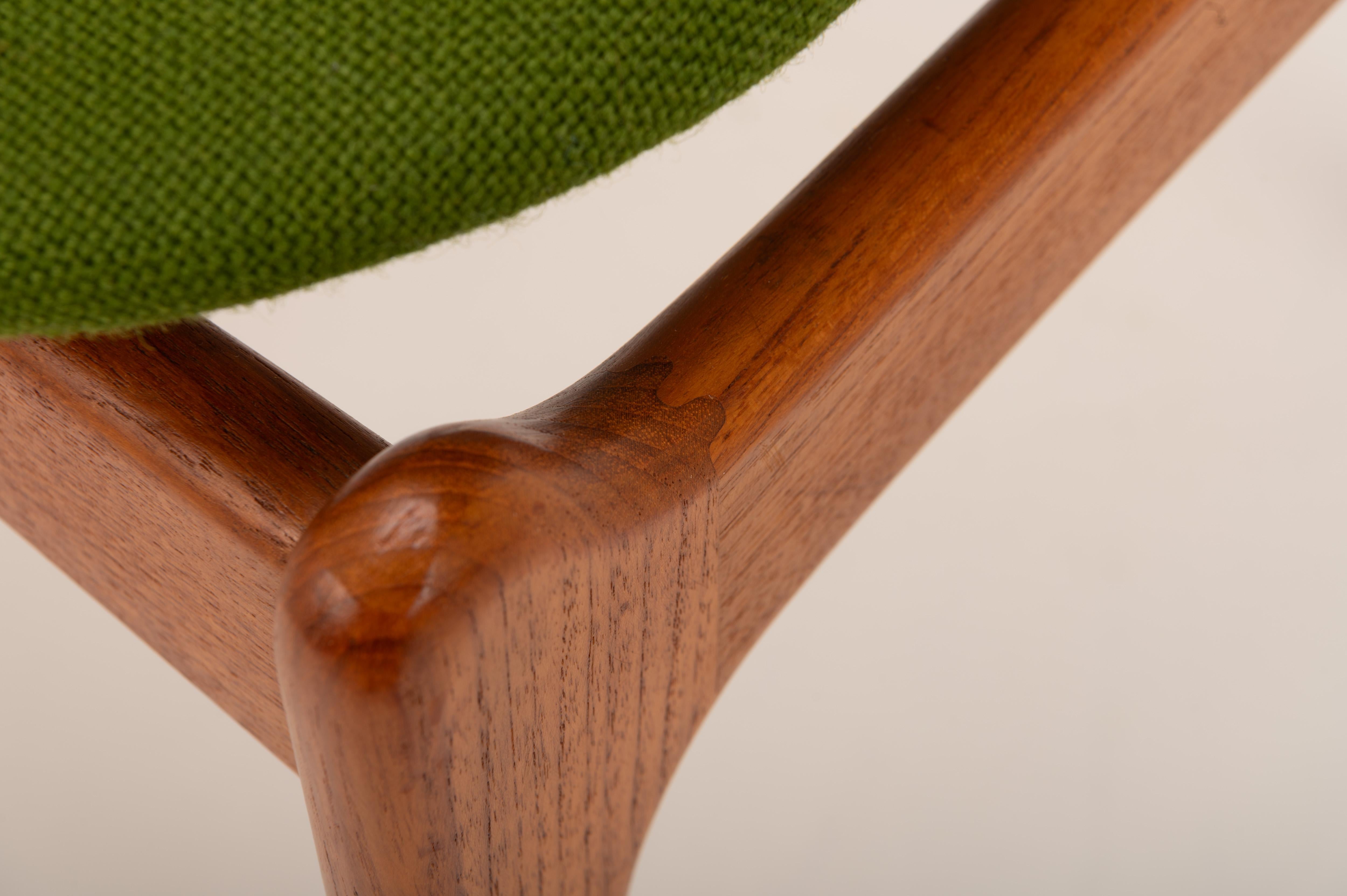 Sedie da pranzo vintage di Erik Buch per Oddense Maskinsnedkeri/O.D. Møbler in vendita 5