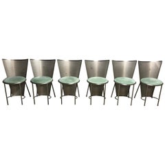 Vintage Dining Chairs by Frans Van Praet, Set of Six