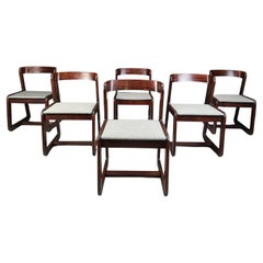 Vintage Dining Chairs by Mario Sabot Set of 6, 1970s