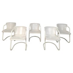 Vintage dining chairs by Metaform, set of 5 - 1970s