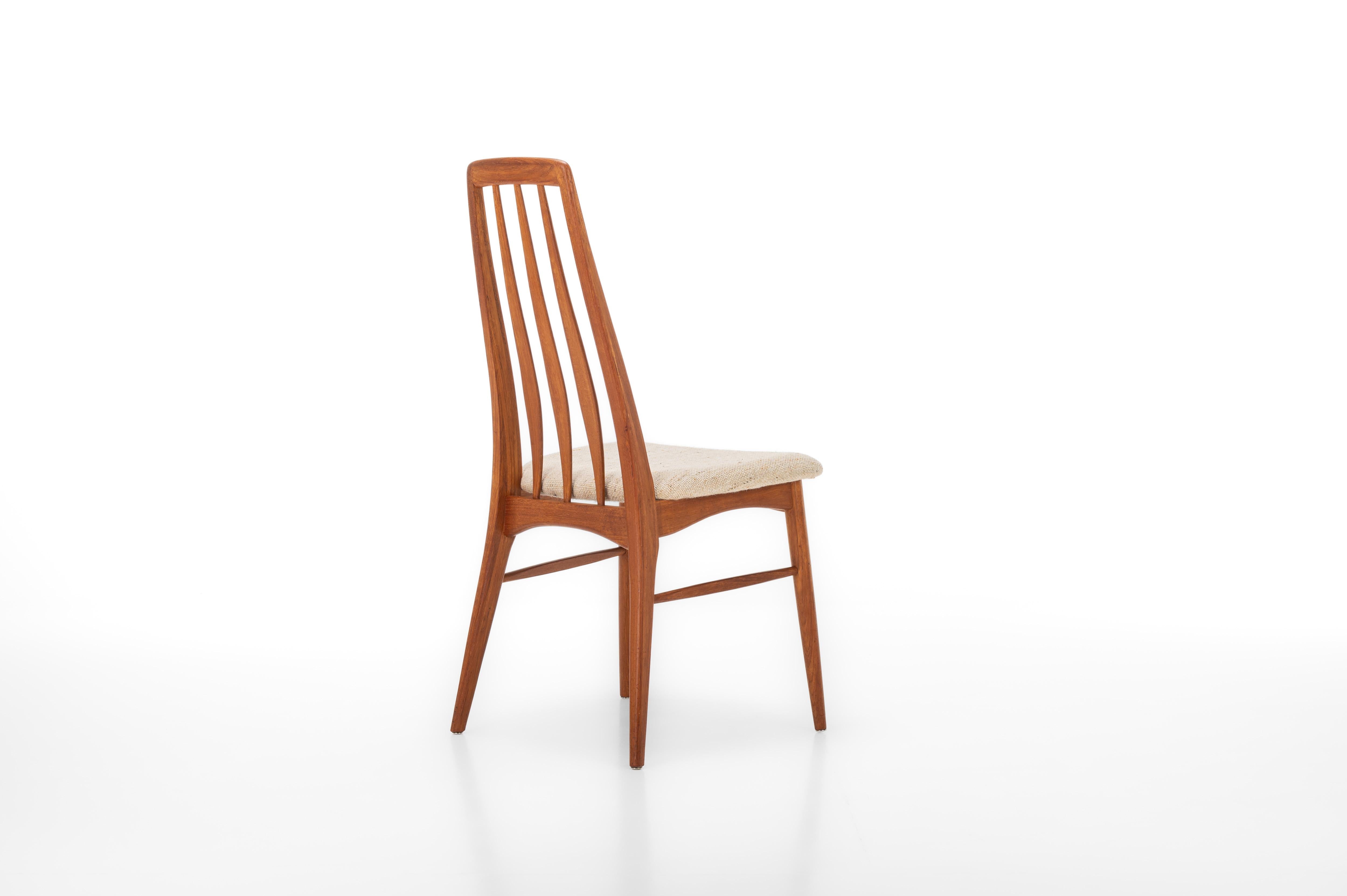 Vintage Dining Chairs by Niels Koefoed for Koefoeds Hornslet, 1960s, Set of 6 For Sale 3