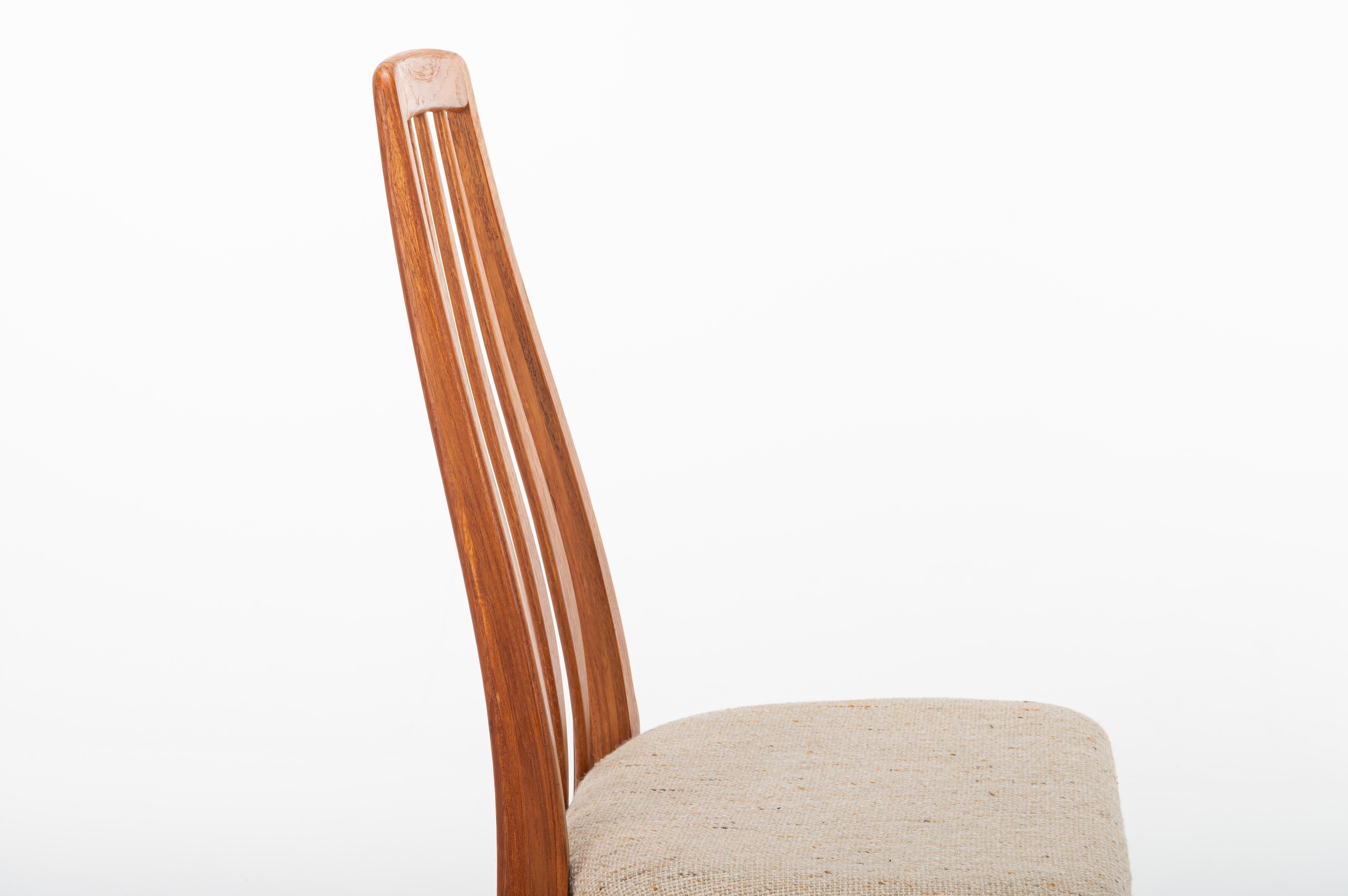 Vintage Dining Chairs by Niels Koefoed for Koefoeds Hornslet, 1960s, Set of 6 For Sale 6