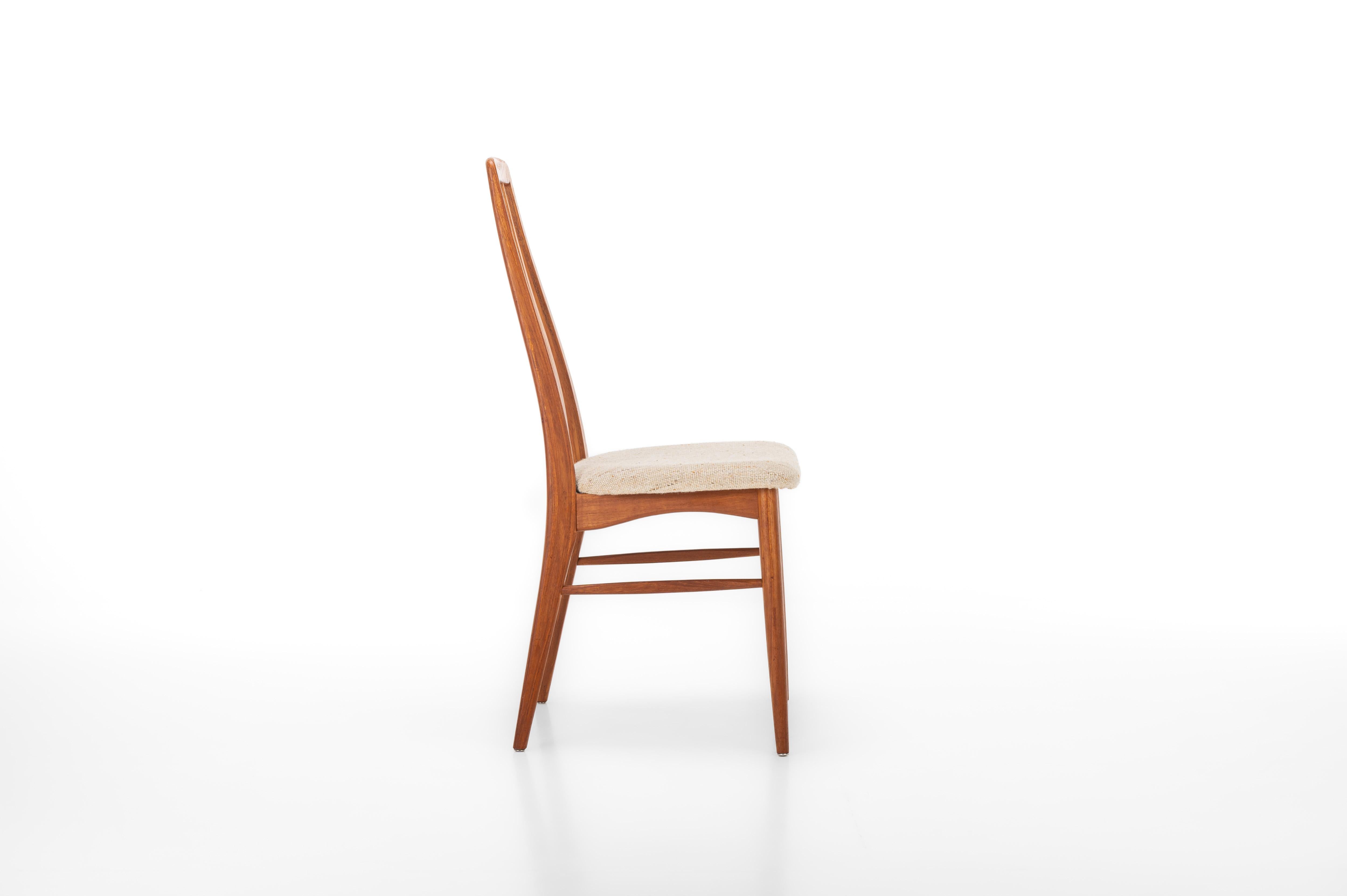 Vintage Dining Chairs by Niels Koefoed for Koefoeds Hornslet, 1960s, Set of 6 For Sale 2