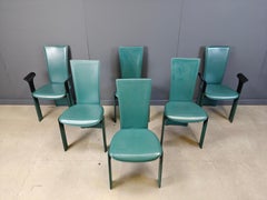 Vintage dining chairs by Pietro costantini, 1980s, set of 6