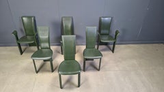 Vintage dining chairs by Pietro costantini, 1980s, set of 6