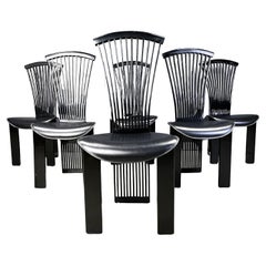 Chaises de salle à manger vintage de Pietro costantini, années 1980, lot de 6
