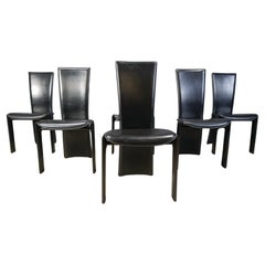 Vintage dining chairs by Pietro costantini, 1980s, set of 6