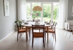 Sedie da pranzo vintage di Svend Aage Madsen, anni '60, set da 6