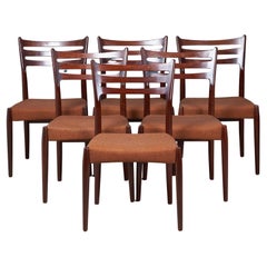 Sedie da pranzo vintage di Svend Aage Madsen, anni '60, set da 6
