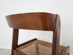 Vintage Dining Chairs by Willy Rizzo for Mario Sabot Set of 4, 1970s