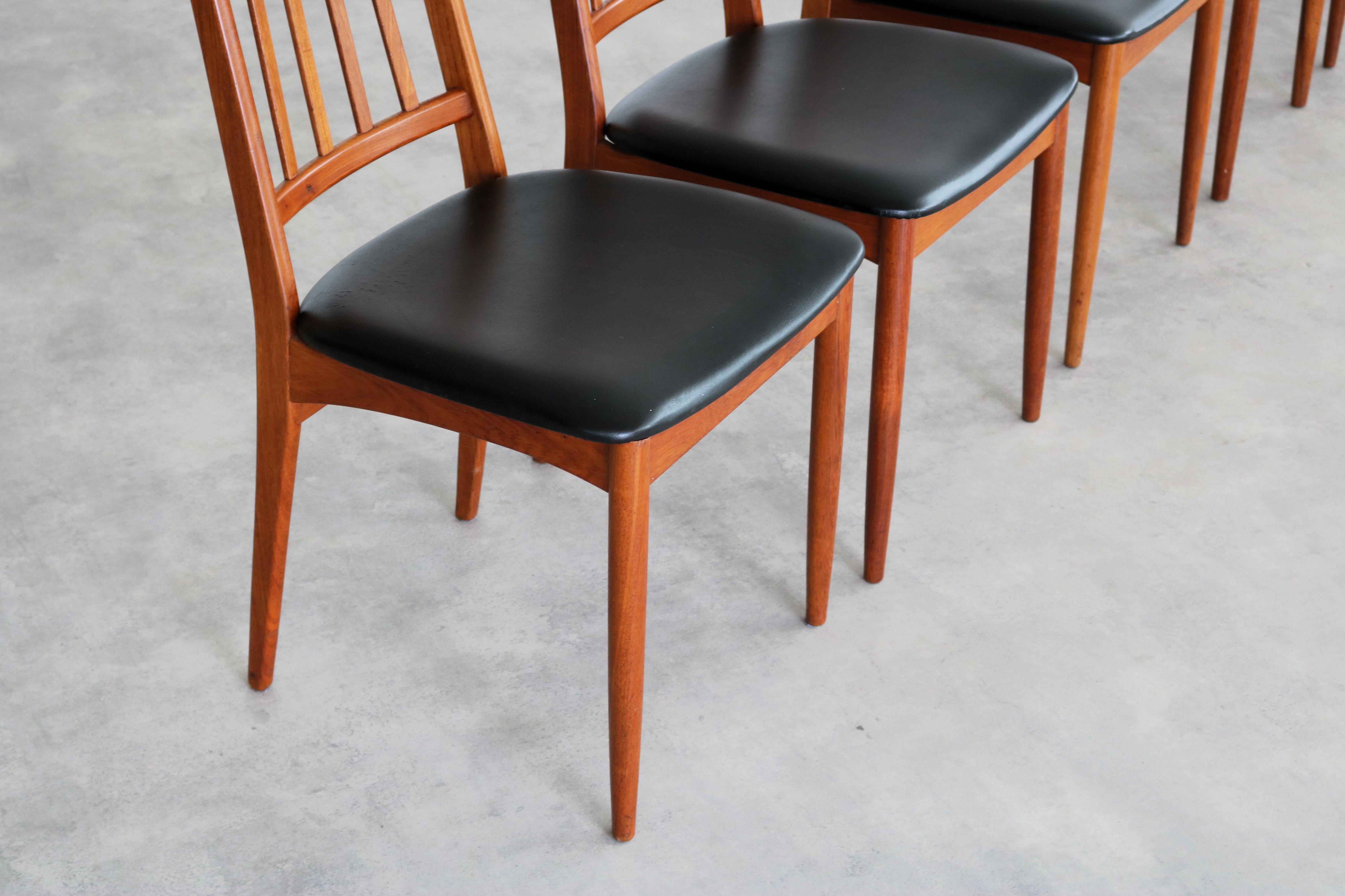 Milieu du XXe siècle Chaises de salle à manger vintage  chaises  1960s  Danois en vente