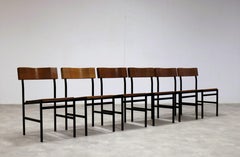 Vintage dining chairs  chairs  1960s  industrial