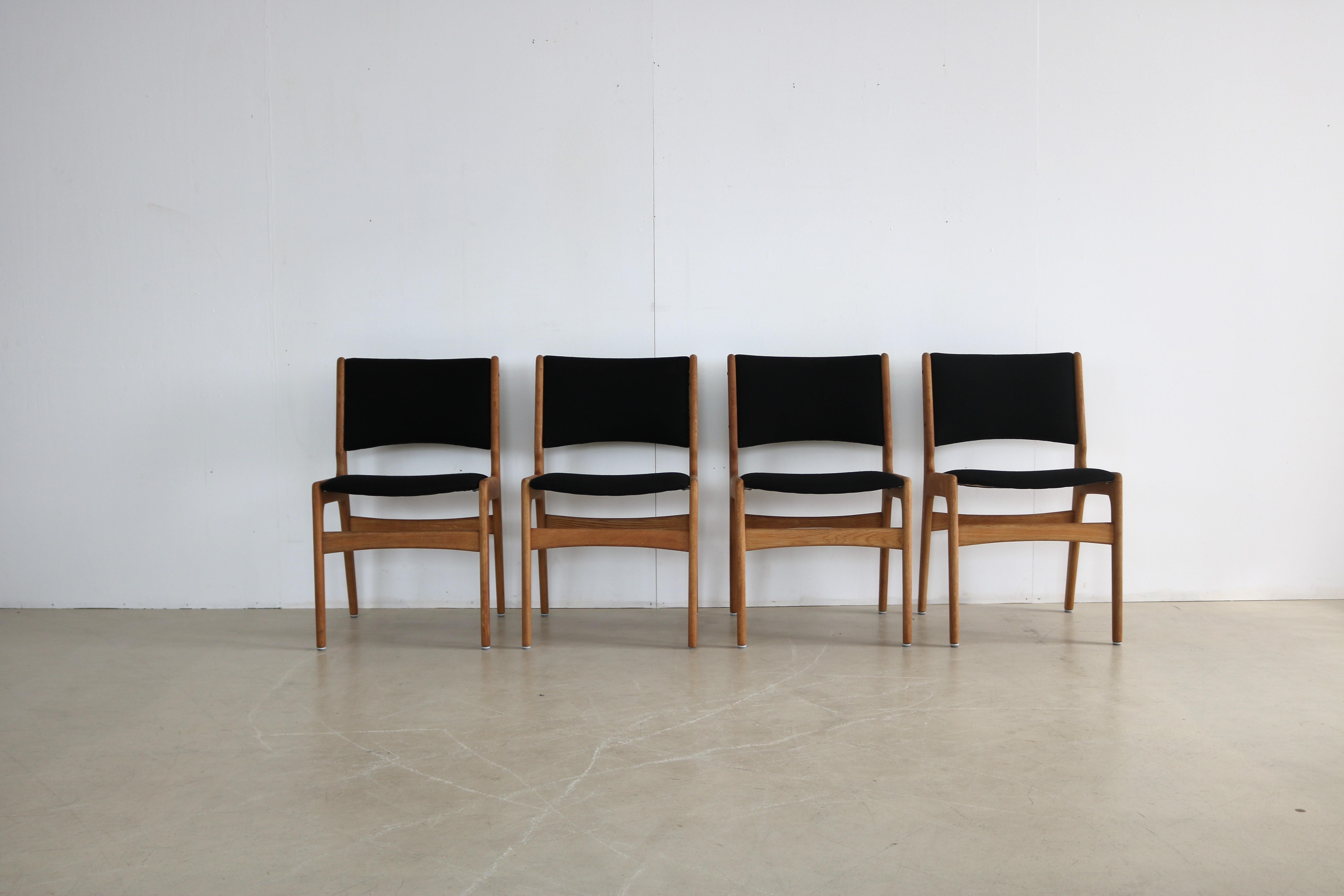 vintage dining chairs  chairs  1960s  oak For Sale 4
