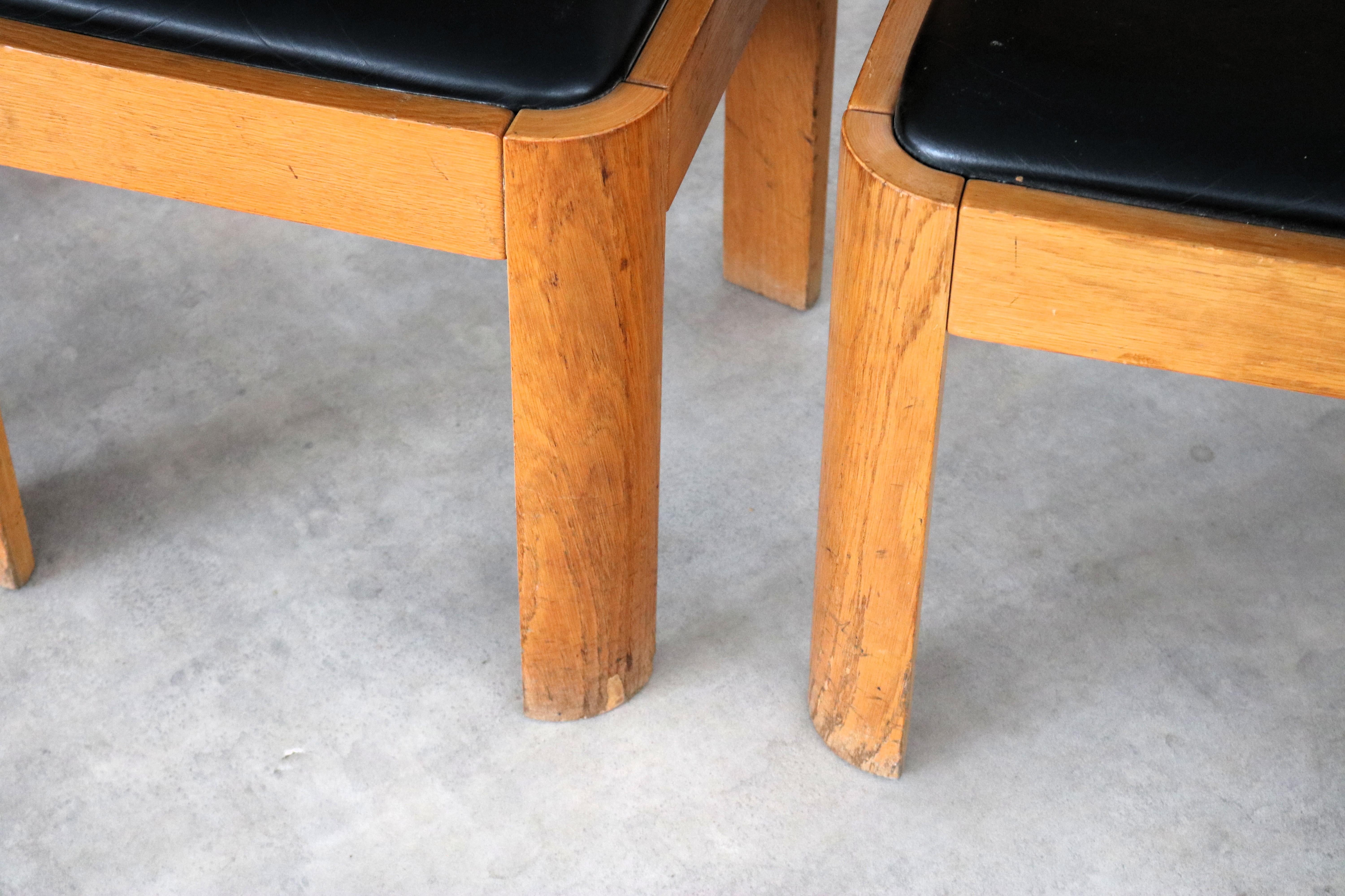 Sedie da pranzo vintage  sedie  1960s  Oak in vendita 2