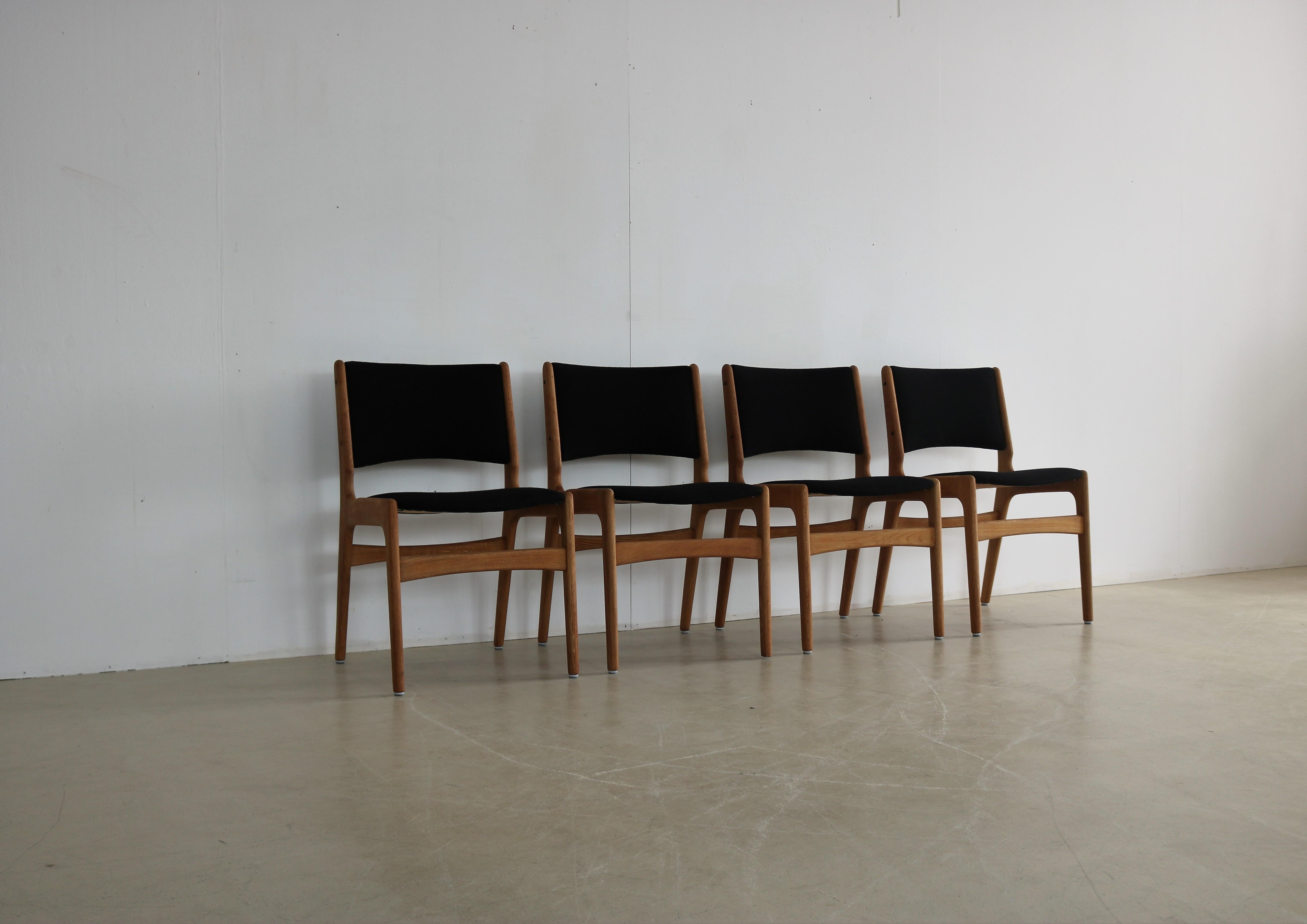 vintage dining chairs  chairs  1960s  oak For Sale 3