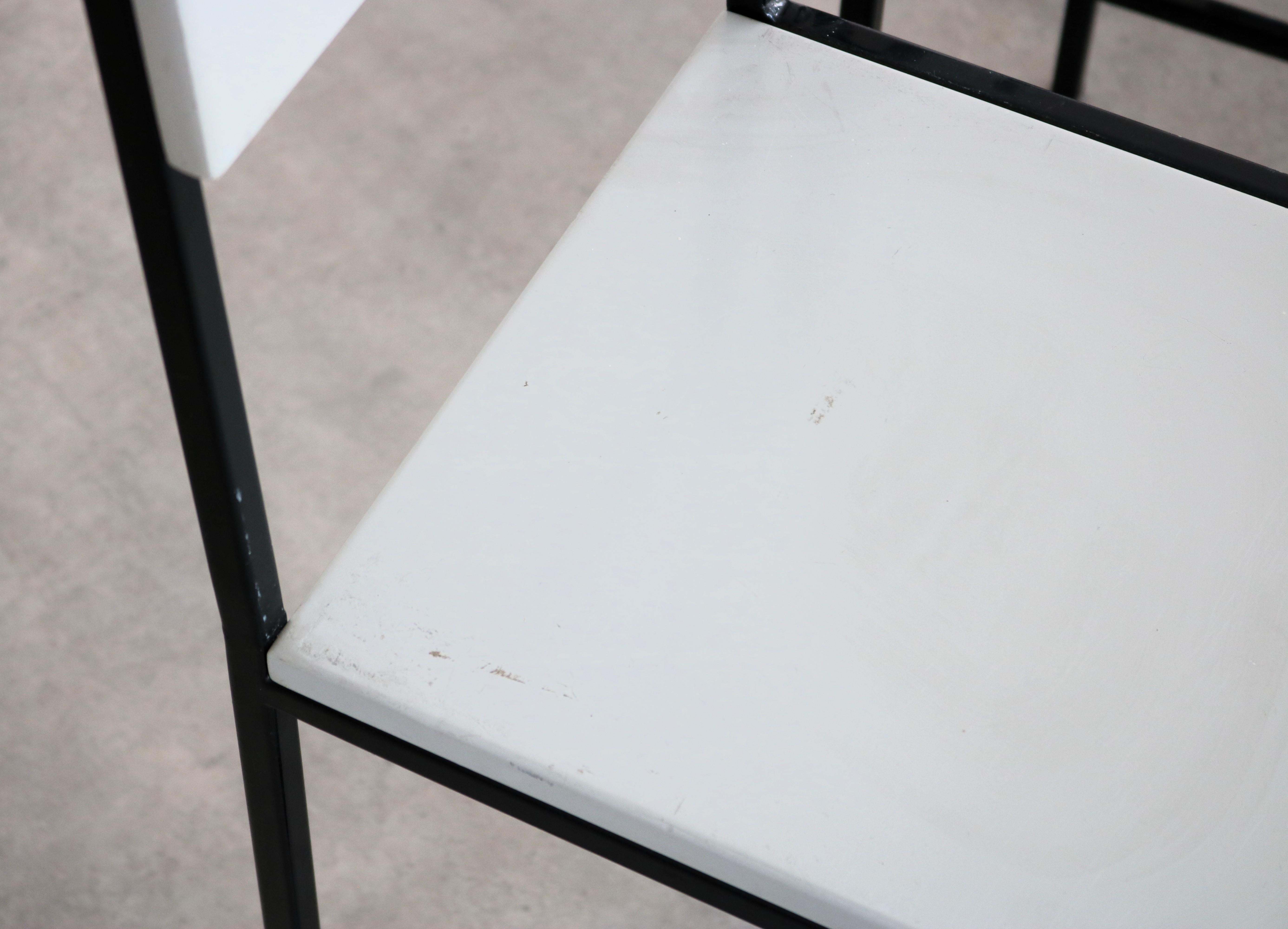 vintage dining chairs  chairs  1960s  set of 5 For Sale 4